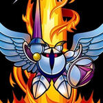 An icon of Galacta Knight from Kirby.