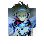 An icon of Aigis from Persona 3.
